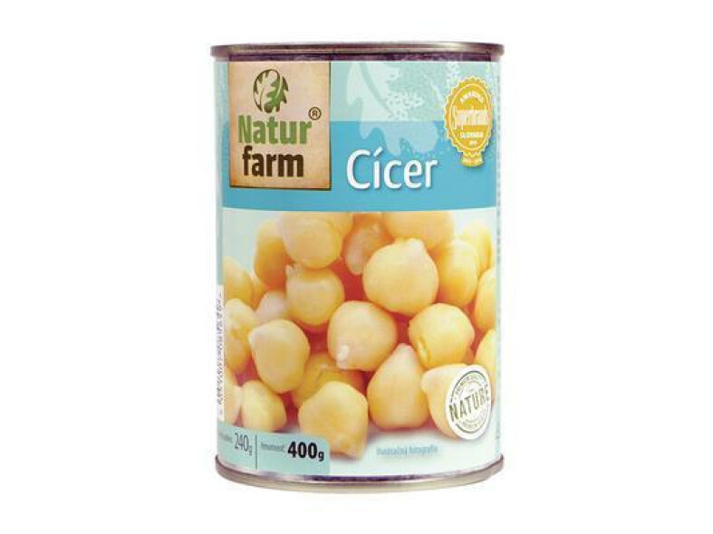 CÍCER 400g PLECH NATUR FARM 