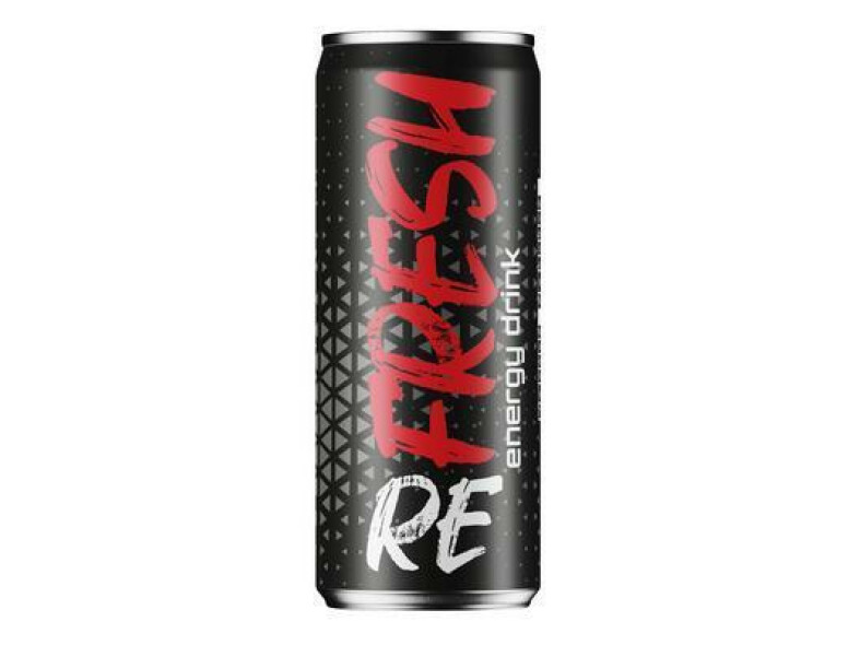 NÁPOJ ENERGETICKÝ REFRESH 0.25l FRESH PLECH VRATNÝ OBAL