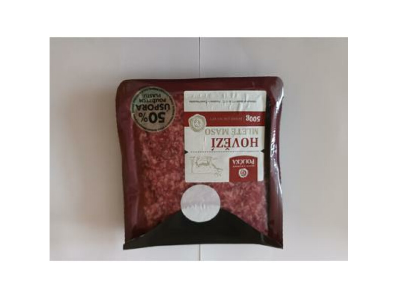 MÄSO MLETÉ HOVÄDZIE 100% 500g POLIČKA