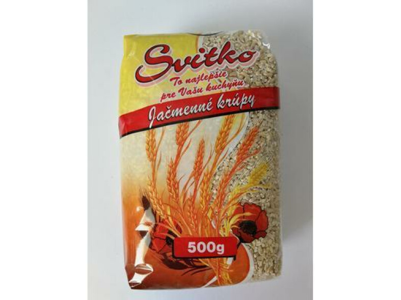 KRÚPY JAČMENNÉ MALÉ Č. 3 500g SVITKO