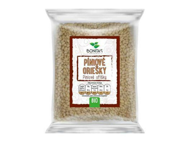 ORECHY PÍNIOVÉ BIO 50g BONITAS