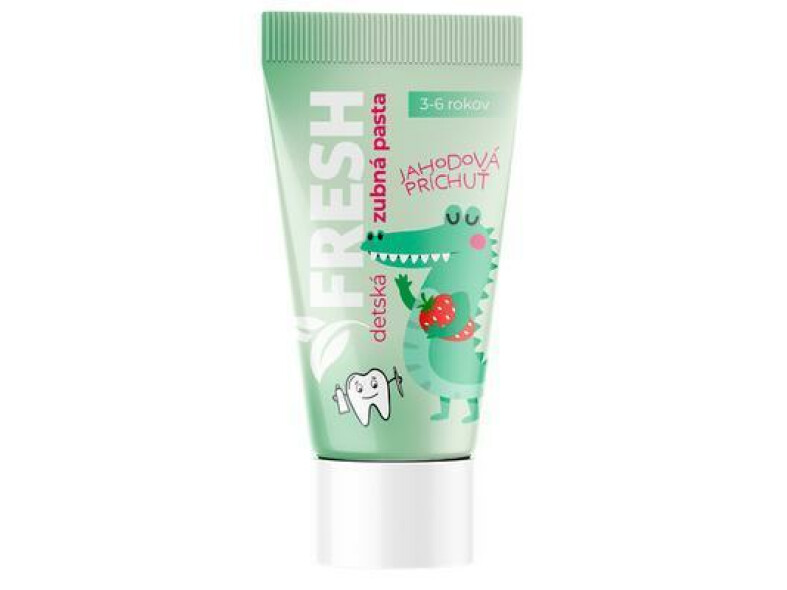 PASTA ZUBNÁ DETSKÁ JAHODOVÁ 50ml 3-6 ROKOV FRESH
