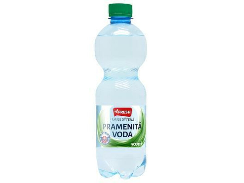 VODA PRAMENITÁ JEMNE SÝTENÁ 0.5l PET FRESH VRATNÝ OBAL
