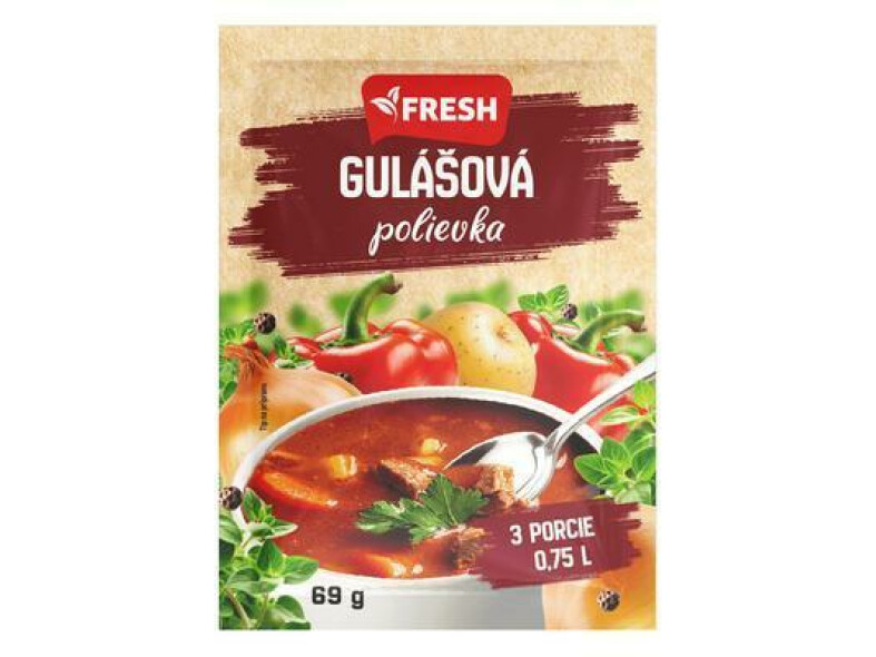 POLIEVKA GULÁŠOVÁ 69g FRESH