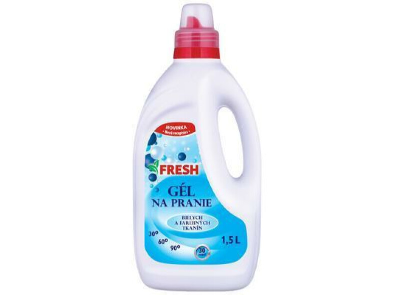 GÉL PRACÍ NA BIELE A FAREBNÉ TKANINY 1,5l 30PD FRESH BELIS