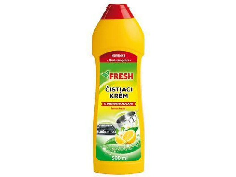 ČISTIACI KRÉM S MIKROGRANULAMI CITRÓN 500ml FRESH