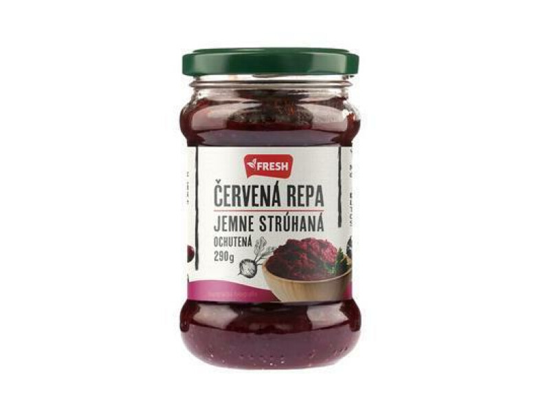 CVIKLA ČERVENÁ REPA 315ml 290g JEMNE STRÚHANÁ OCHUTENÁ FRESH