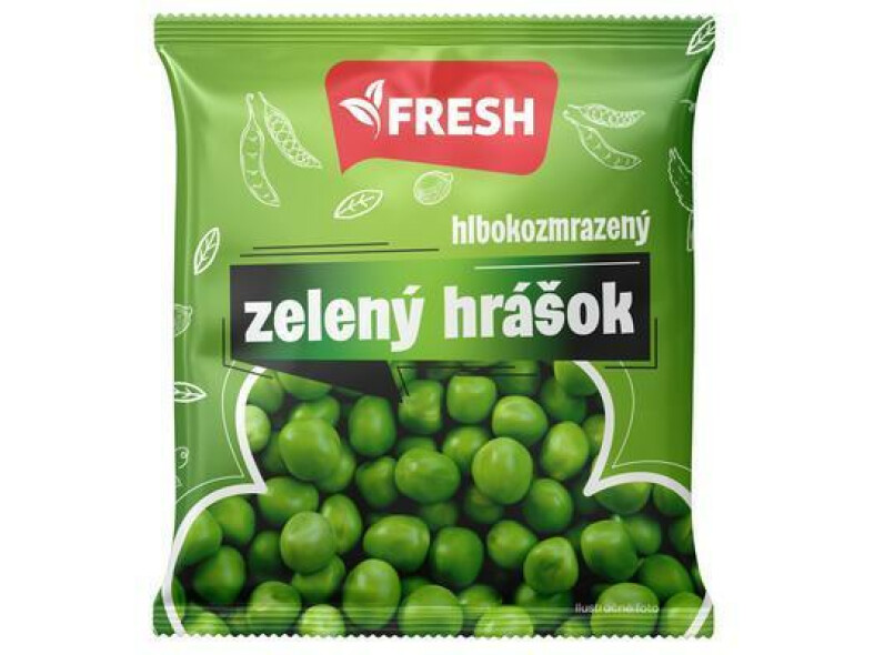 MRAZENÝ HRÁŠOK ZELENÝ 300g FRESH