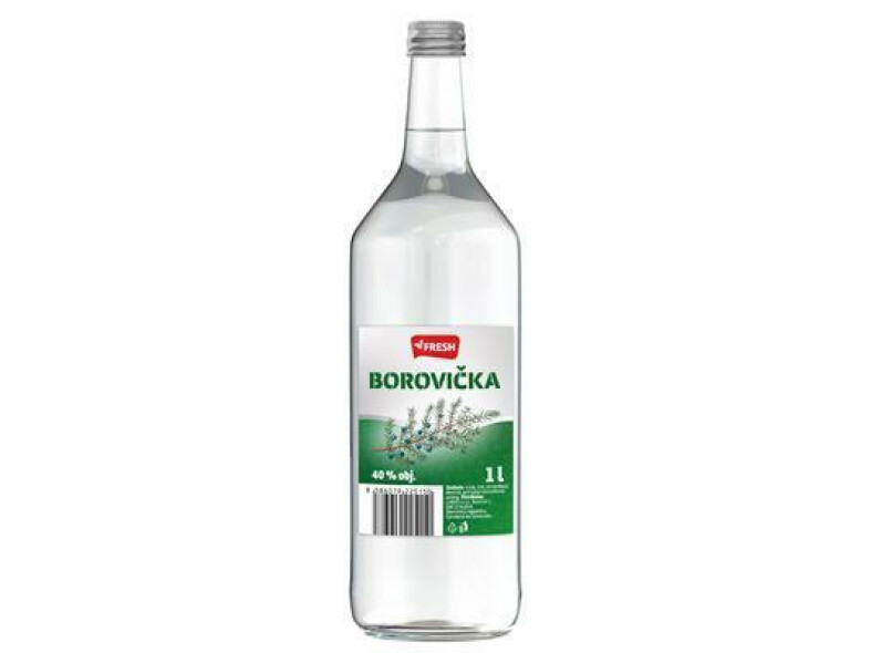 BOROVIČKA 40% 1l FRESH