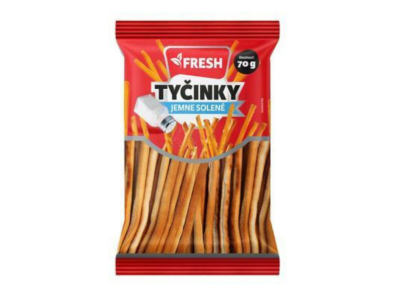 TYČINKY JEMNE SLANÉ 70g FRESH