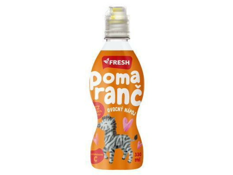 NÁPOJ POMARANČ 0.33l FRESH VRATNÝ OBAL
