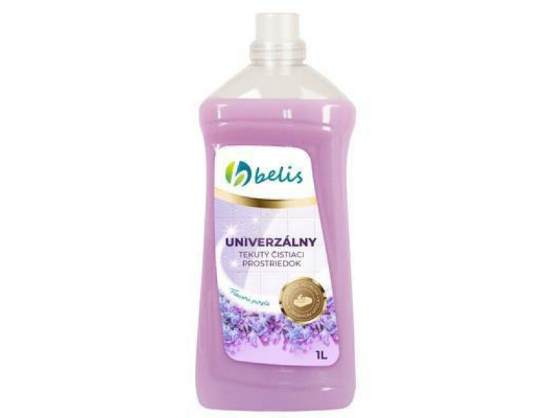 ČISTIACI PROSTRIEDOK UNIVERZÁLNY 1l FLOWERS PURPLE S MYDLOM SAVON MARSELIE FRESH BELIS