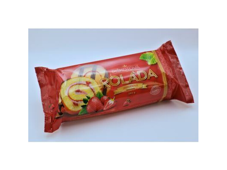 ROLÁDA JAHODOVÁ ZDOBENÁ 250g