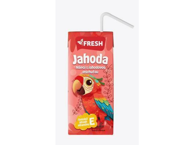 NÁPOJ JAHODA 0.2l FRESH