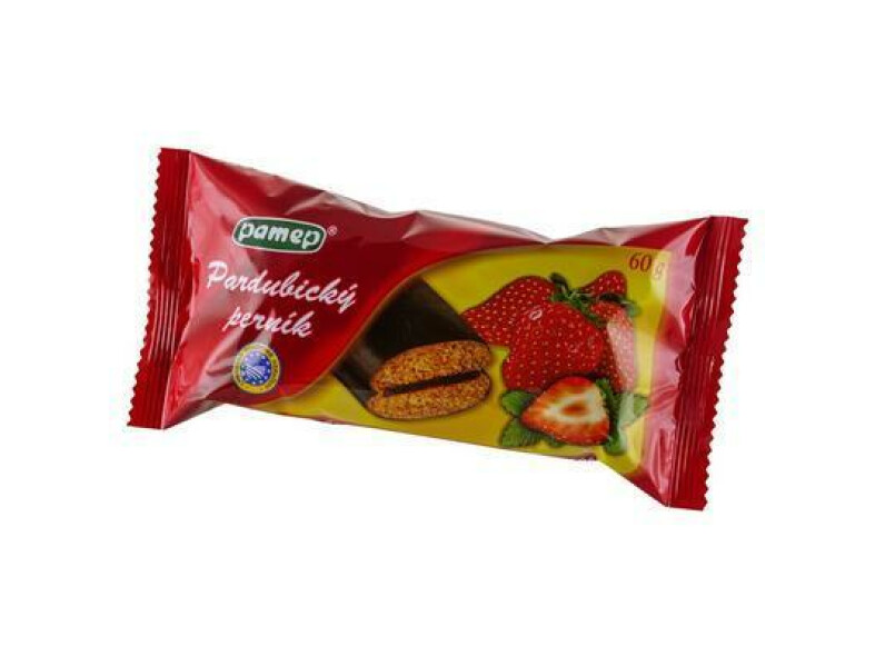 PERNÍK JAHODA 60g PAMEP