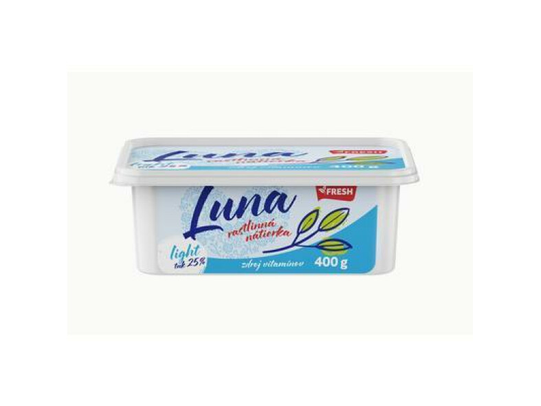 NÁTIERKA RASTLINNÁ LUNA LIGHT 400g FRESH