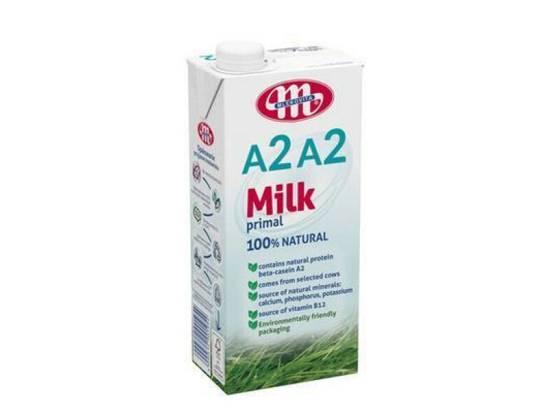 MLIEKO A2A2 100% PRÍRODNÉ 3,8% 1l UHT MLEKOVITA