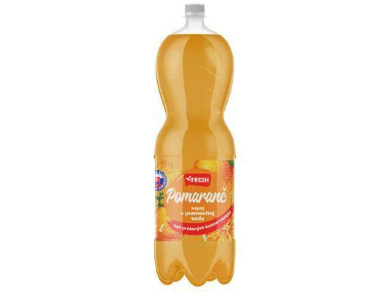 LIMONÁDA POMARANČ 2l PET FRESH VRATNÝ OBAL