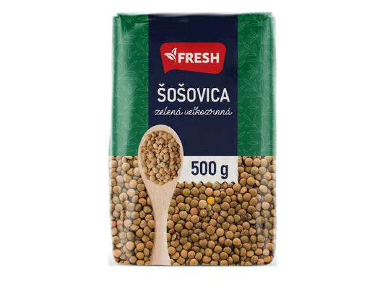 ŠOŠOVICA ZELENÁ VEĽOZRNNÁ 500g FRESH