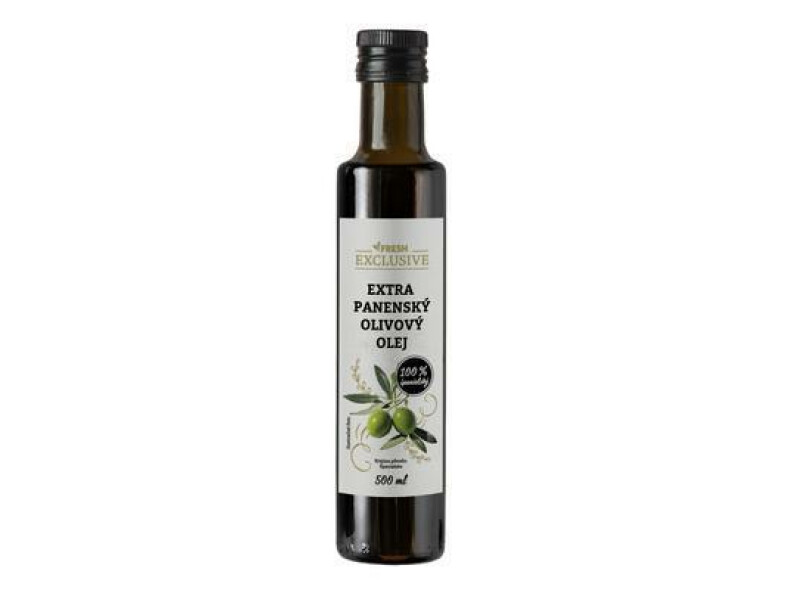 OLEJ OLIVOVÝ EXTRA PANENSKÝ 500ml SKLO FRESH EXCLUSIVE