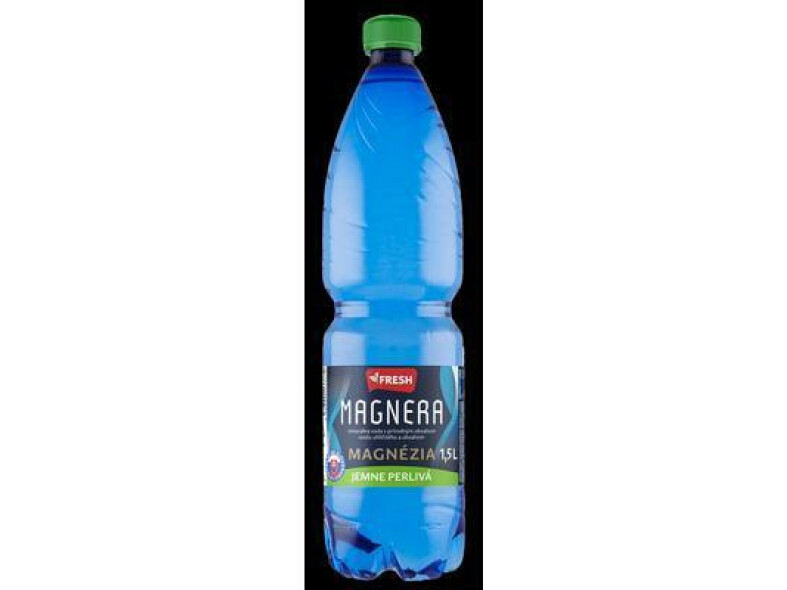VODA MAGNERA JEMNE PERLIVÁ 1.5l PET FRESH VRATNÝ OBAL