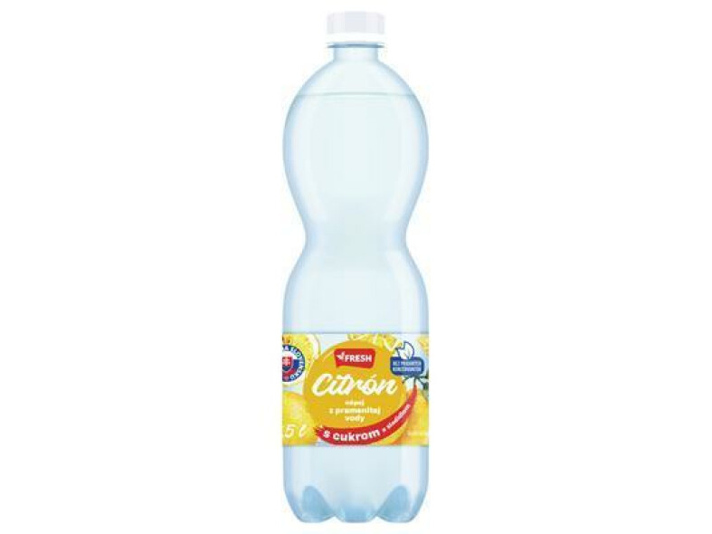 VODA SÝTENÁ CITRÓN 0.5l PET FRESH VRATNÝ OBAL