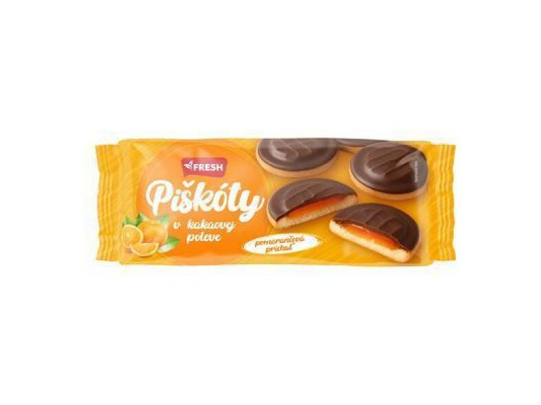 PIŠKÓTY POMARANČ 130g FRESH