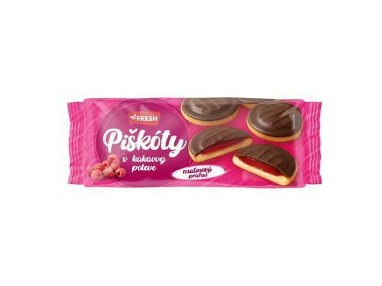 PIŠKÓTY MALINA 130g FRESH