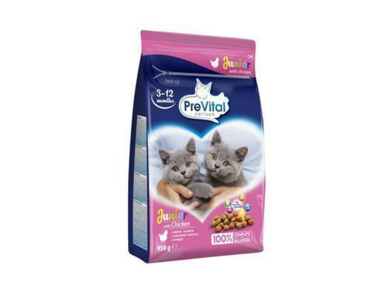 GRANULE MAČKA PREVITAL JUNIOR KURA 950g