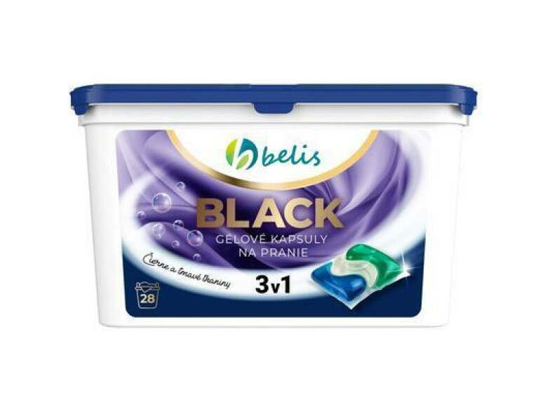 KAPSULY GÉLOVÉ BELIS BLACK 3v1 28PD FRESH