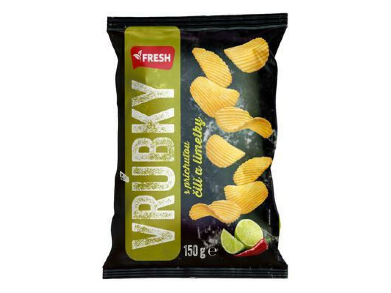 LUPIENKY VRÚBKY ČILI A LIMETKA 150g FRESH