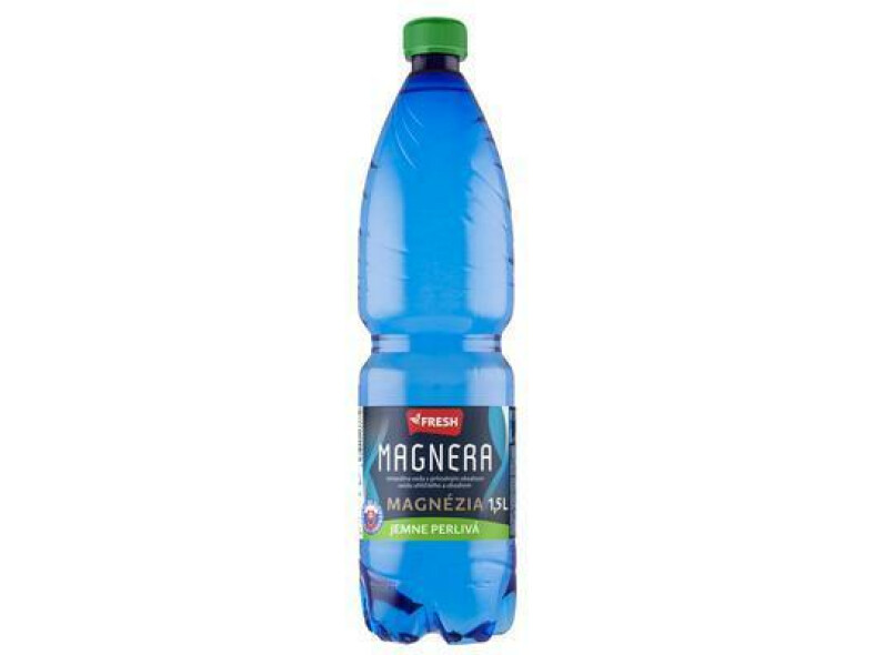 VODA MAGNERA JEMNE PERLIVÁ 1.5l PET FRESH VRATNÝ OBAL
