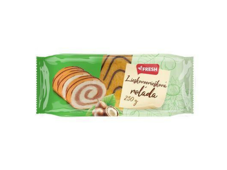 ROLÁDA LIESKOVO-ORIEŠKOVÁ ZDOBENÁ 250g FRESH