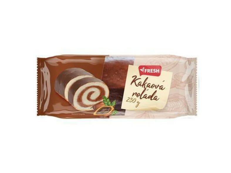 ROLÁDA KAKAOVÁ POLIEVANÁ 250g FRESH