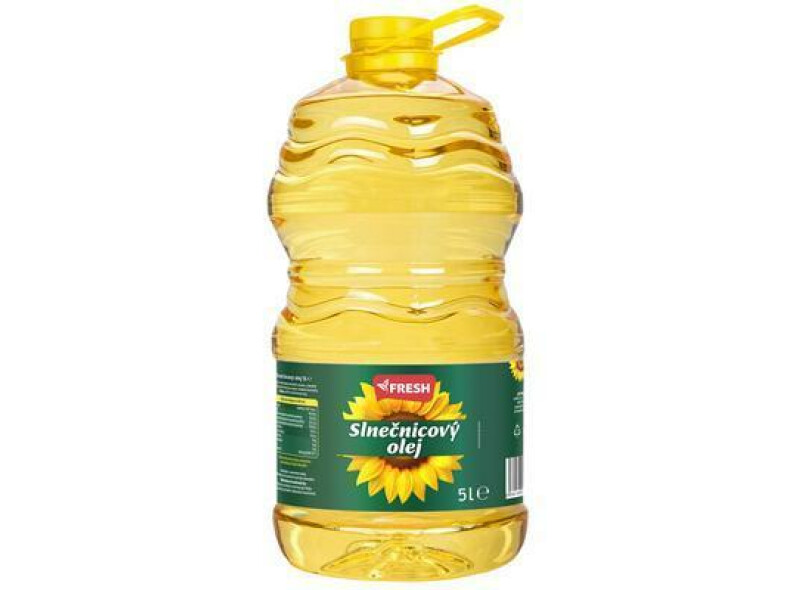 OLEJ SLNEČNICOVÝ 5l 100% FRESH