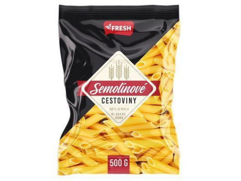 CESTOVINY PENNE 500g SEMOLÍNOVÉ FRESH