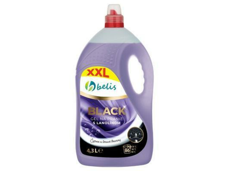 GÉL PRACÍ BELIS NA ČIERNE TKANINY 4,3l 86PD FRESH