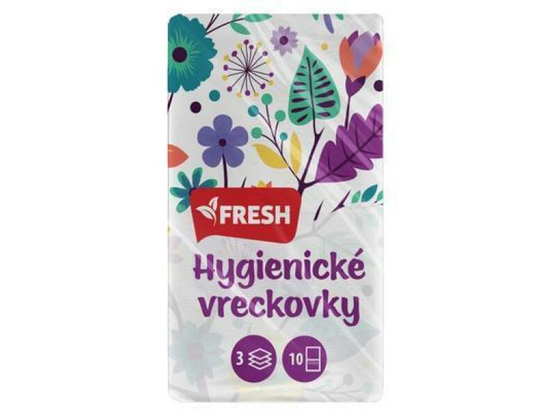 VRECKOVKY HYGIENICKÉ 3-VRST. FRESH