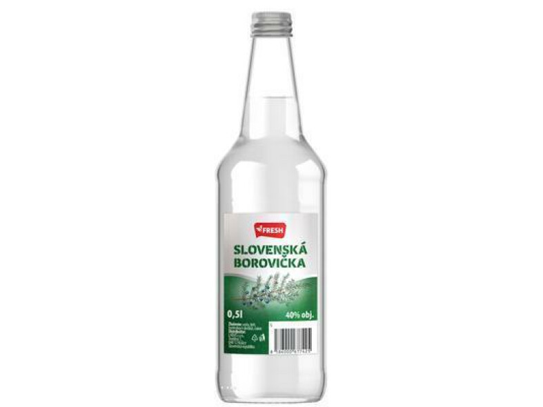 BOROVIČKA 40% 0.5l FRESH