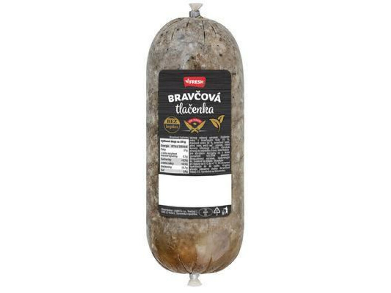 TLAČENKA BRAVČOVÁ cca 1500g /VÁHA/ FRESH