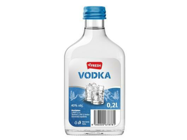 VODKA 40% 0.2l FRESH