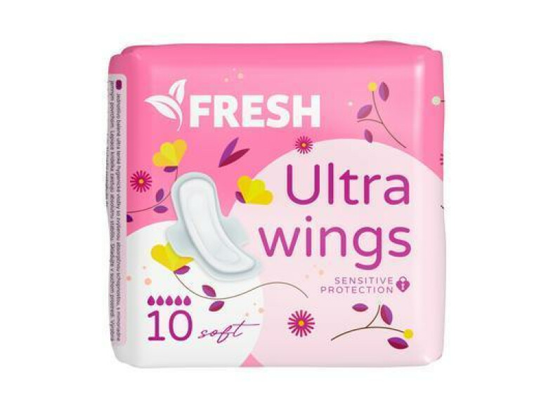 VLOŽKY ULTRA WINGS EXTRA SOFT 10ks FRESH 