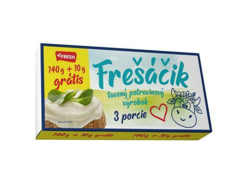 TAVENÝ VÝROBOK FREŠÁČIK 140g+10g GRÁTIS FRESH ŠTVOR.