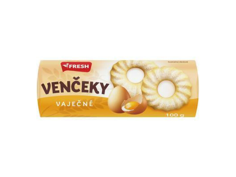 VENČEKY VAJEČNÉ 100g FRESH