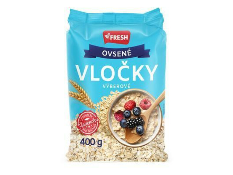 VLOČKY OVSENÉ VÝBEROVÉ 400g FRESH