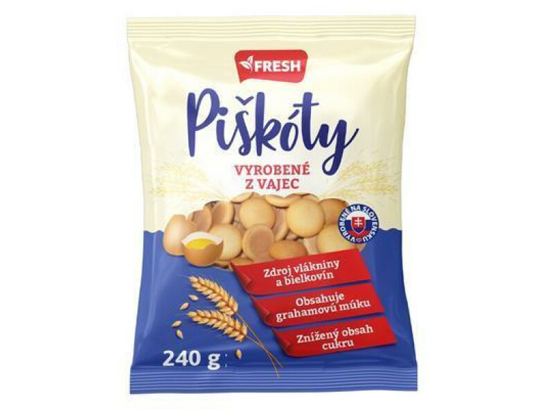 PIŠKÓTY 240g FRESH 