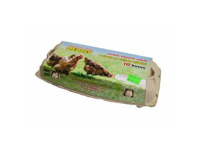 VAJCIA SLEPAČIE 10ks /VOĽNÝ CHOV/ FARMA MEDZEV