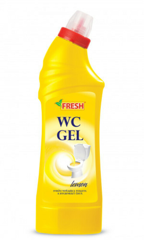 ČISTIČ WC GÉL LEMON 750ml FRESH