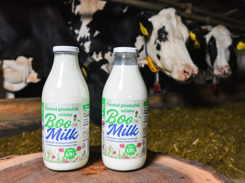 BOO Milk - živé mlieko plné mliečnych kultúr
