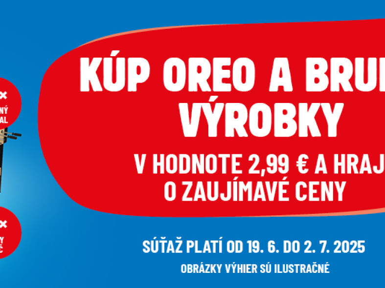 Kúp Oreo a Brumík